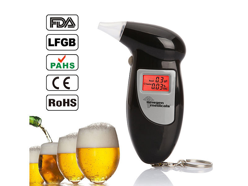 R & D 5 teile/los Digitale Atem Alkohol Tester Alkoholtester der