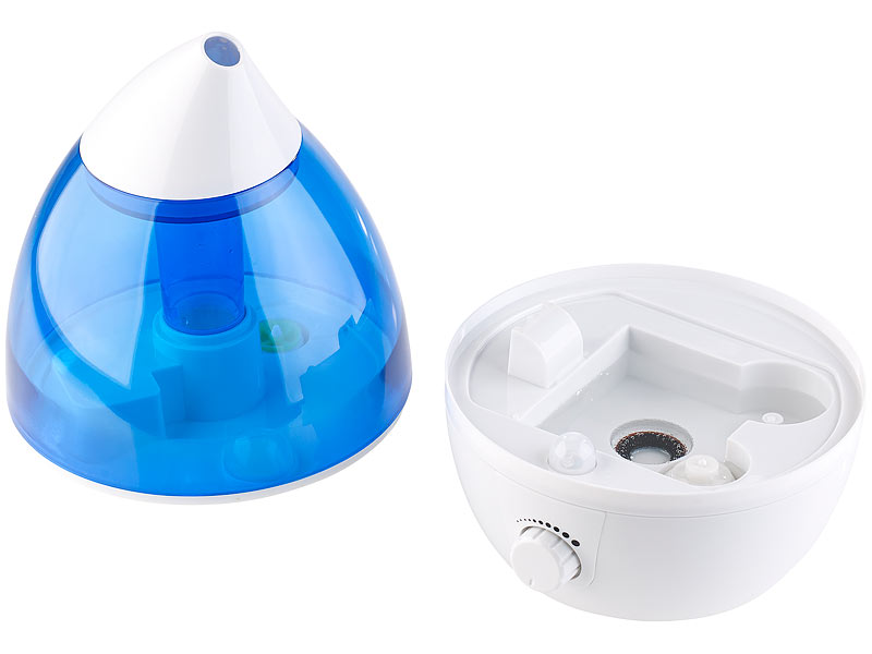 PEARL Mini Nebler: USB-Mini-Luftbefeuchter & Diffuser mit Ultraschall-Vernebler  (Ultraschall Nebel)