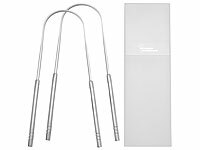 newgen medicals Zungenreiniger, Zungenreiniger Edelstahl