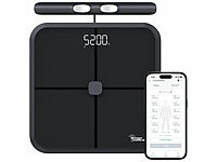 newgen medicals Ganzkörperanalyse-Waage, Körperwaage Bluetooth