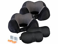 newgen medicals Nackenkissen für Autos, Nackenkissen mit Ohrstöpsel