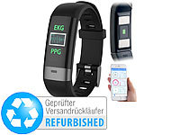 ; Fitness-Armband mit Blutdruck- und Herzfrequenz-Anzeigen, Bluetooth 