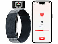 newgen medicals Fitness Armband, Fitnessarmband Herren; Fitness-Armbänder mit Bluetooth Fitness-Armbänder mit Bluetooth Fitness-Armbänder mit Bluetooth