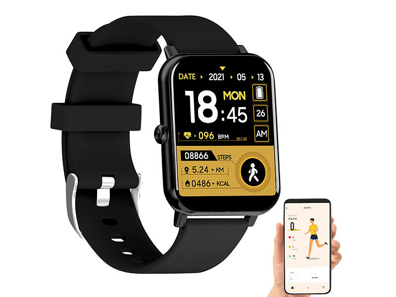 ; Akku-Schallzahnbürsten, Fitness-Armbänder mit Herzfrequenz-Messung und GPS-Streckenaufzeichnung 